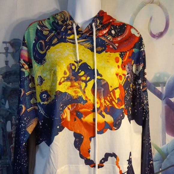 Smoking your troubles away hoodie - Picture 5 of 11